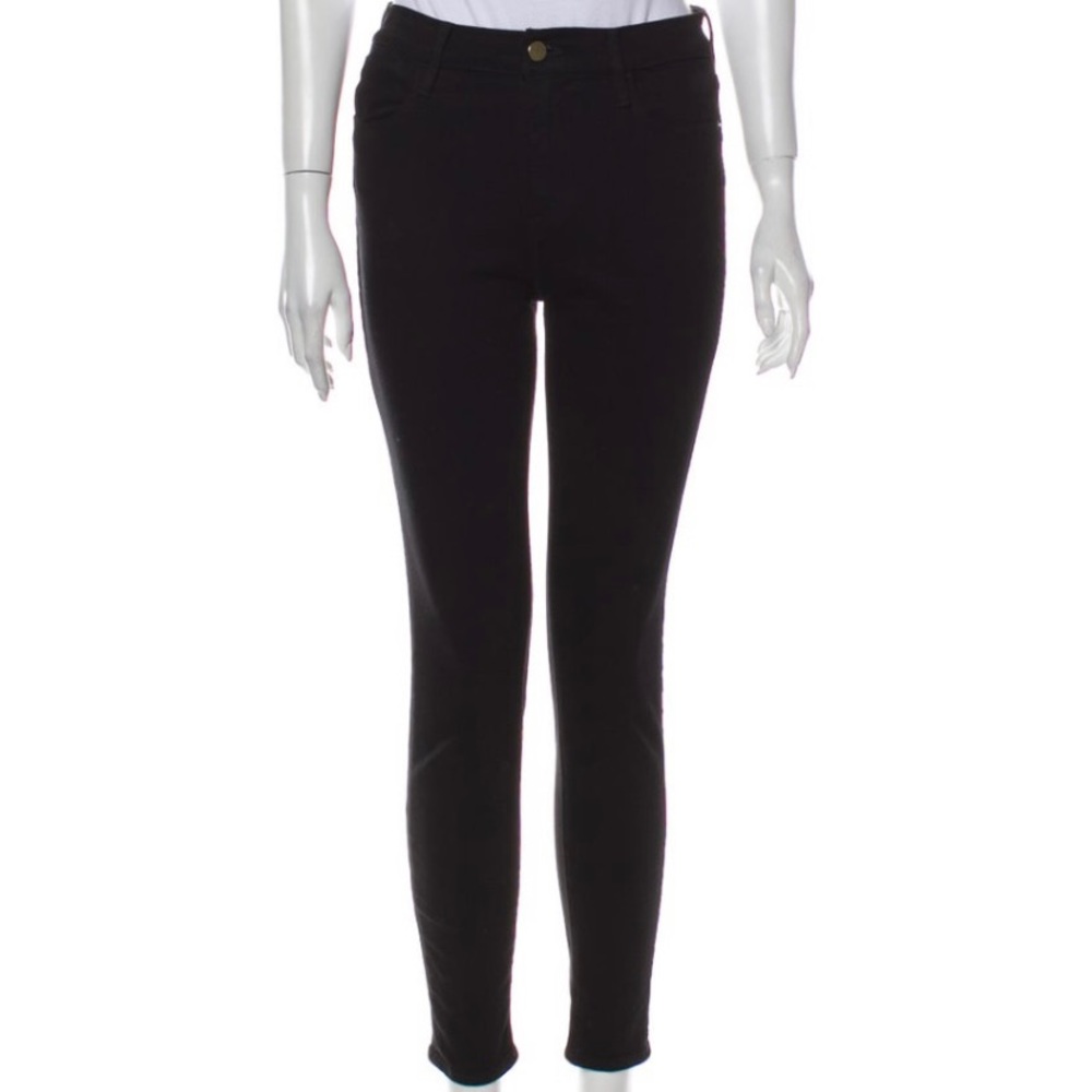 frame black denim- Le Hi Skinny